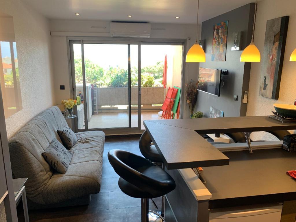 Antibes Secured Parc Velusine With Private Parking, Terrace, Pools And Tennis Courts. Zewnętrze zdjęcie